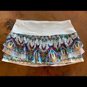 EUC lucky in love tennis skirt.